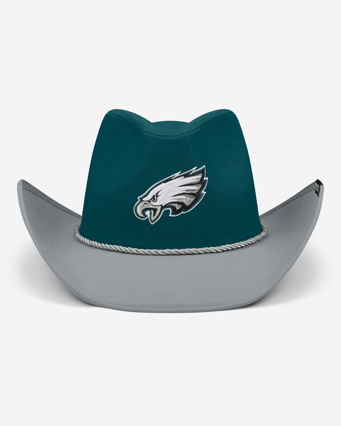 Philadelphia Eagles Two Tone Cowboy Hat FOCO - FOCO.com