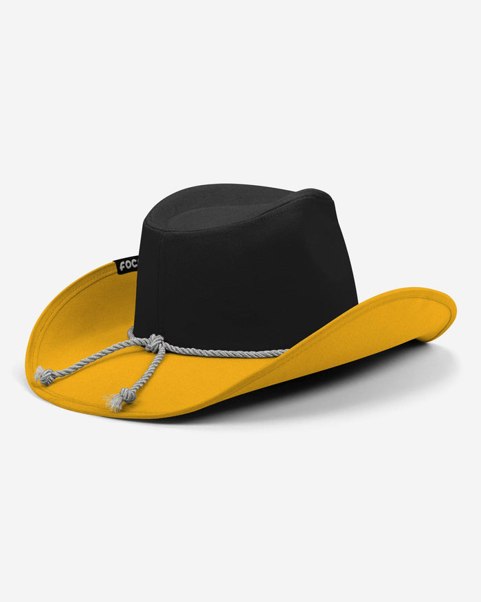 Pittsburgh Steelers Two Tone Cowboy Hat FOCO - FOCO.com