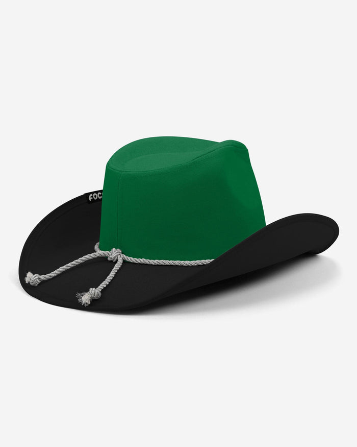 Philadelphia Eagles Kelly Green Two Tone Cowboy Hat FOCO - FOCO.com