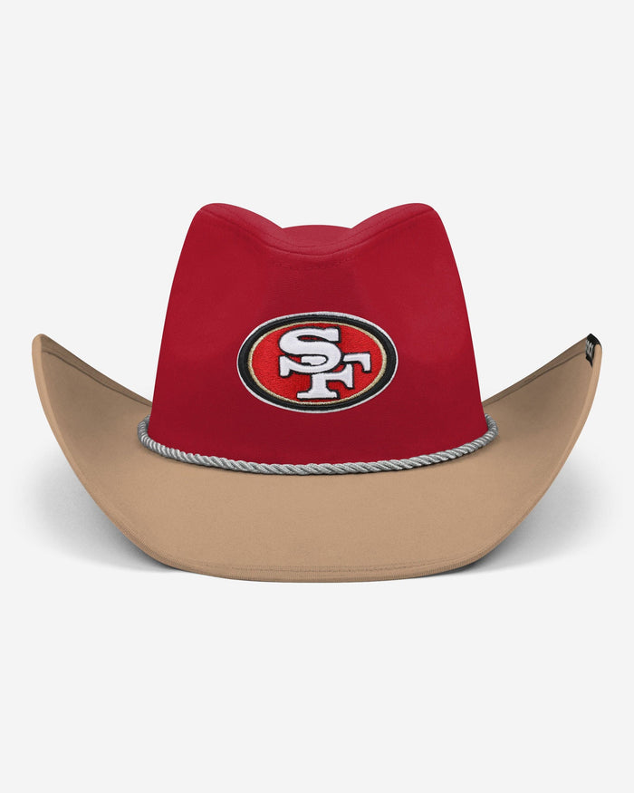 San Francisco 49ers Two Tone Cowboy Hat FOCO - FOCO.com