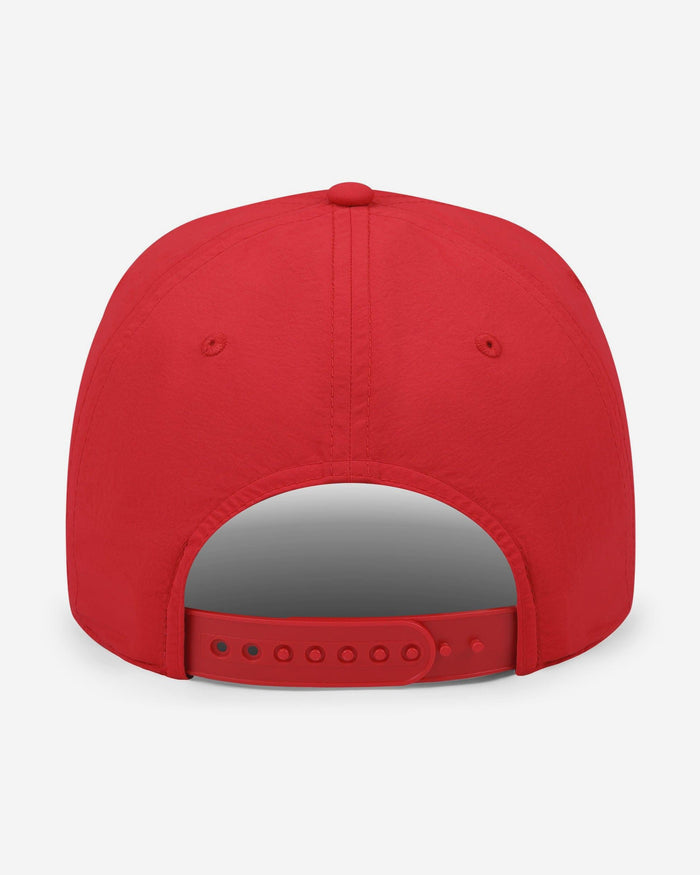 San Francisco 49ers Wavy Wordmark Poly Marquee RF Cap FOCO - FOCO.com