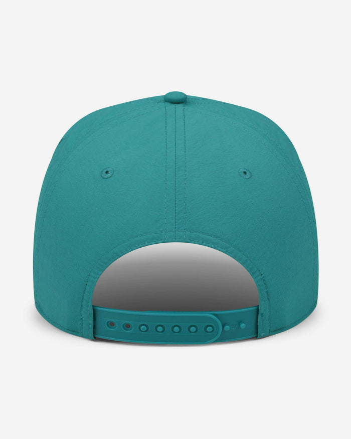 Miami Dolphins Wavy Wordmark Poly Marquee RF Cap FOCO - FOCO.com