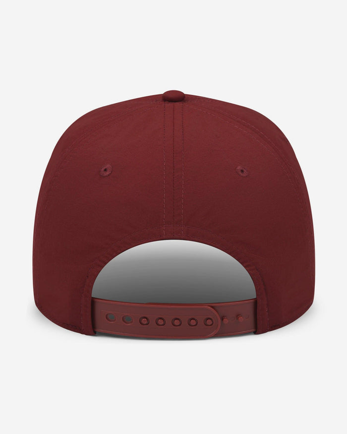 Washington Commanders Wavy Wordmark Poly Marquee RF Cap FOCO - FOCO.com