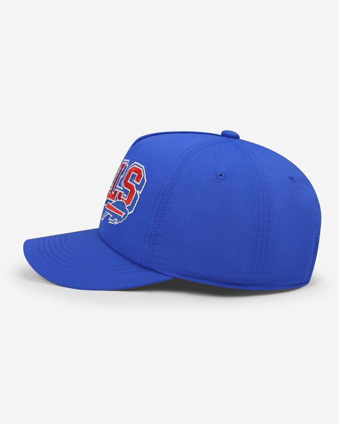 Buffalo Bills Wavy Wordmark Poly Marquee RF Cap FOCO - FOCO.com