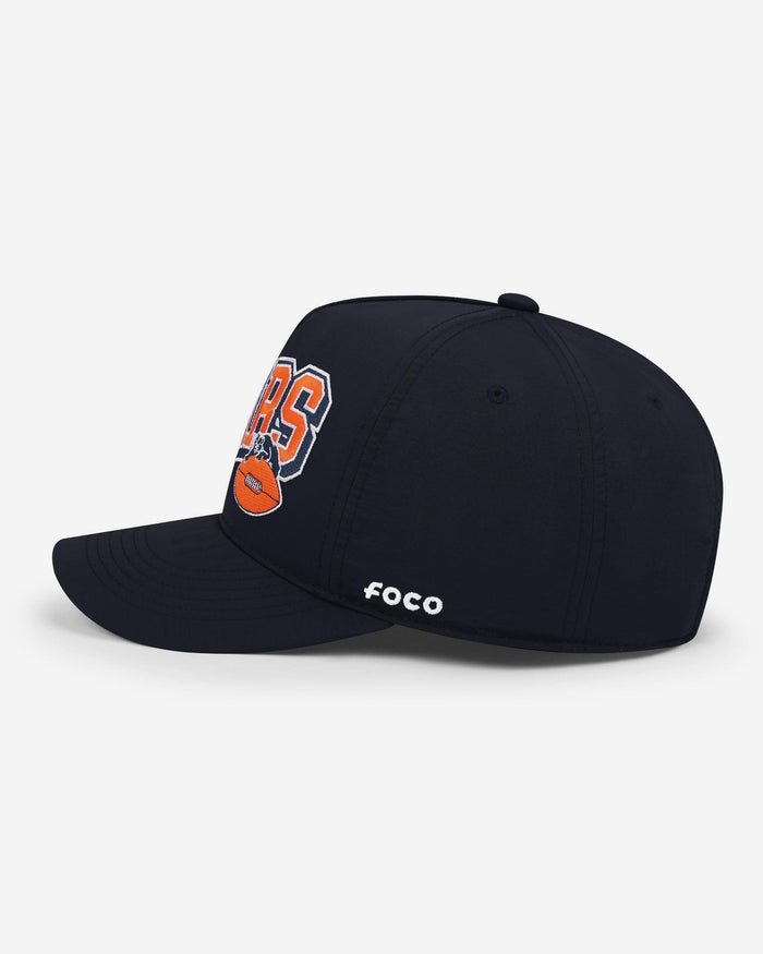 Chicago Bears Retro Wavy Wordmark Poly Marquee RF Cap FOCO - FOCO.com