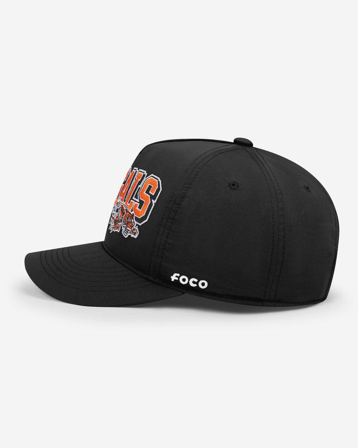 Cincinnati Bengals Retro Wavy Wordmark Poly Marquee RF Cap FOCO - FOCO.com