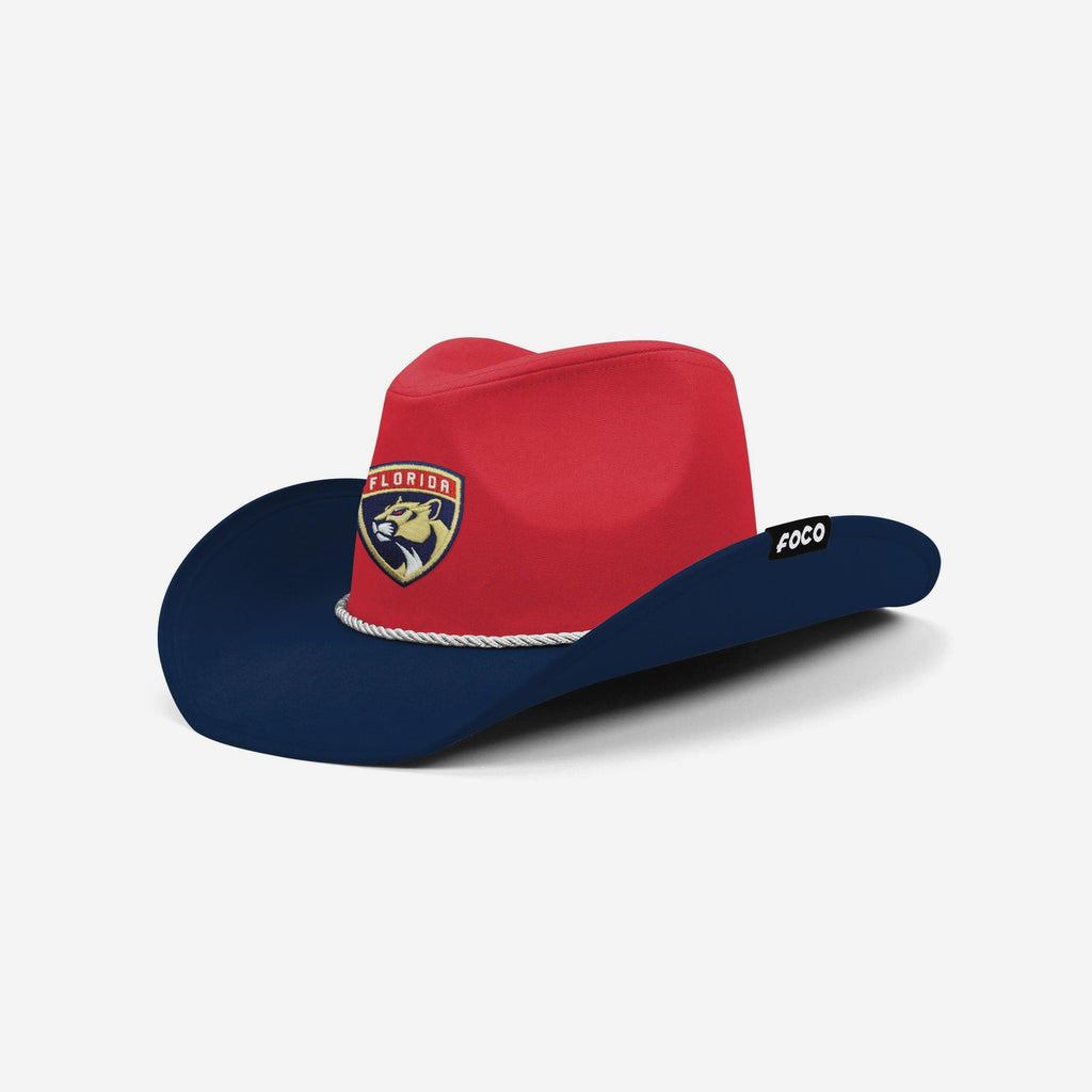 Florida Panthers Two Tone Cowboy Hat FOCO - FOCO.com