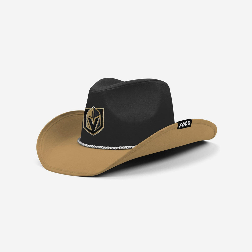 Vegas Golden Knights Two Tone Cowboy Hat FOCO - FOCO.com