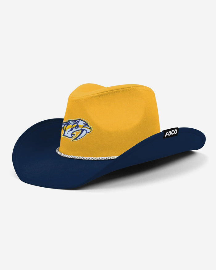 Nashville Predators Two Tone Cowboy Hat FOCO - FOCO.com