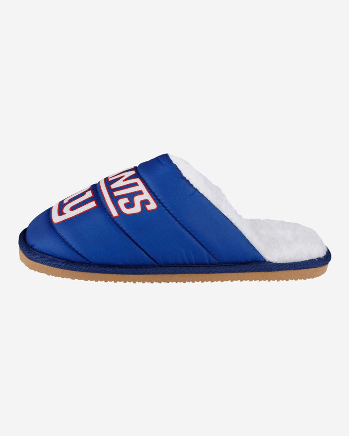 New York Giants Big Logo Mule Slipper FOCO S - FOCO.com