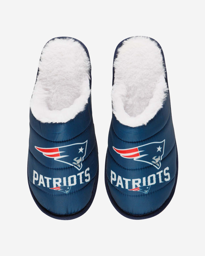 New England Patriots Big Logo Mule Slipper FOCO - FOCO.com