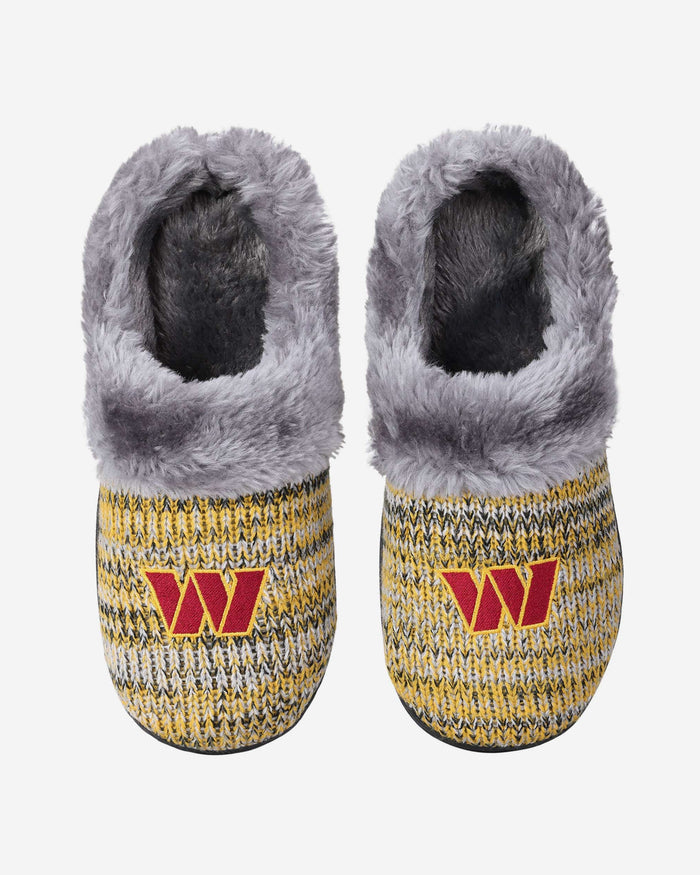 Washington Commanders Womens Peak Slide Slipper FOCO S - FOCO.com