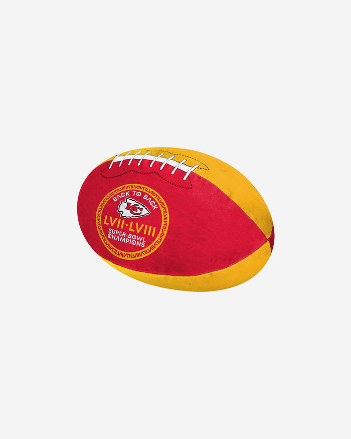 Kansas City Chiefs Super Bowl LVIII Champions 5 in Squisherz Football FOCO - FOCO.com