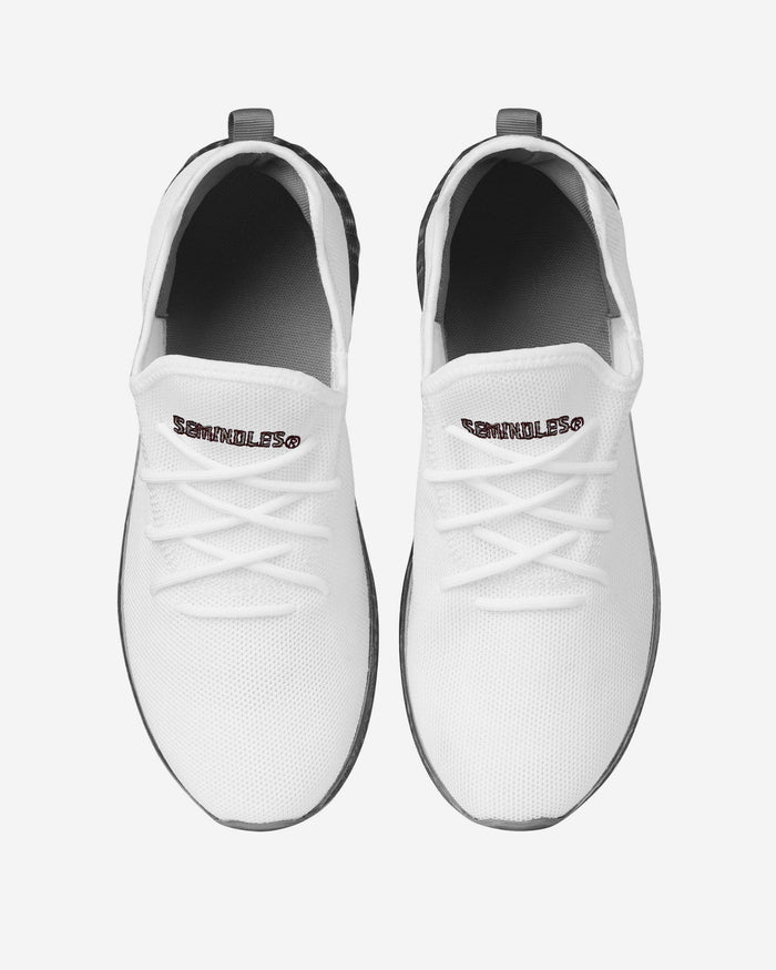 Florida State Seminoles Gradient Midsole White Sneakers FOCO - FOCO.com