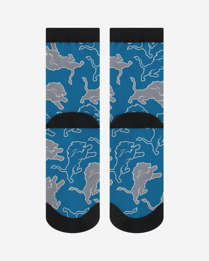 Detroit Lions Logo Blast Socks FOCO S/M - FOCO.com