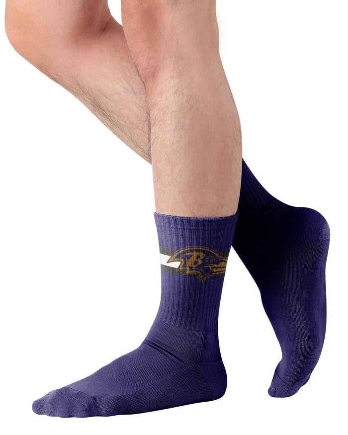 Baltimore Ravens Team Color Socks