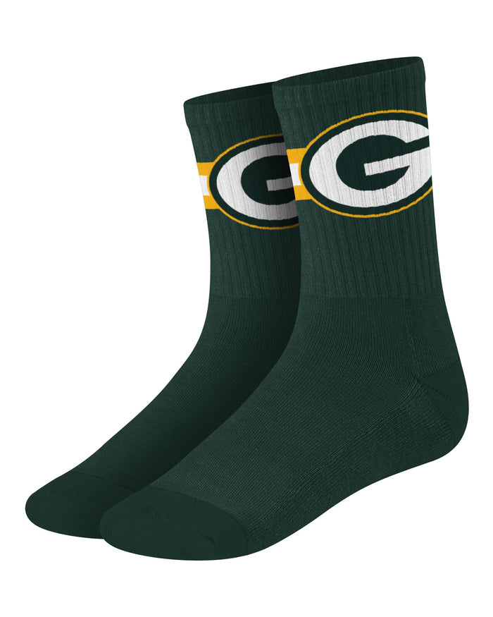 Green Bay Packers Team Color Socks FOCO - FOCO.com