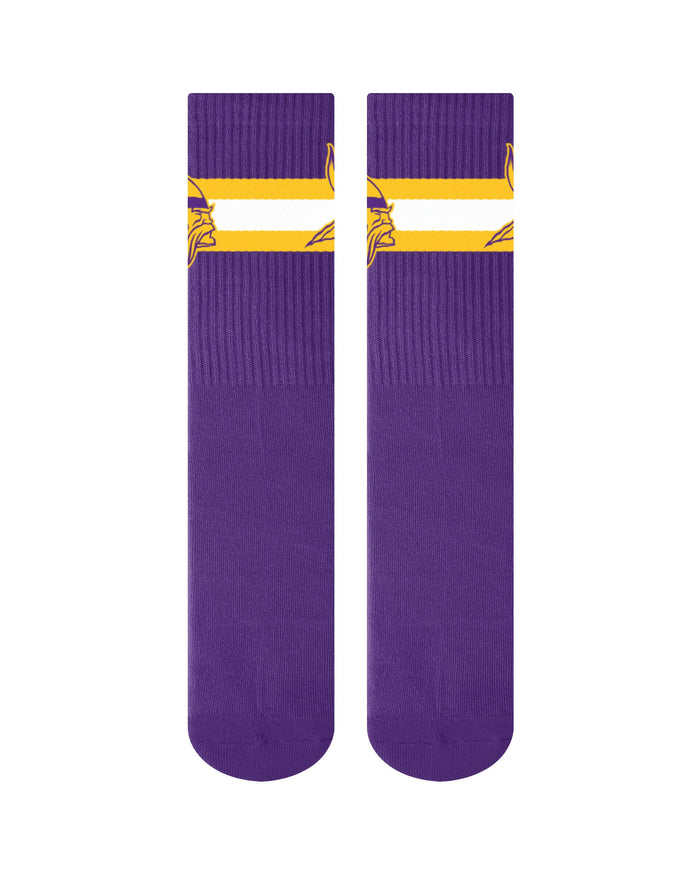 Minnesota Vikings Team Color Socks FOCO - FOCO.com