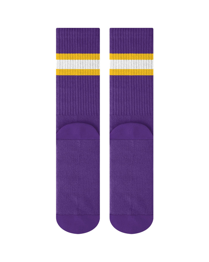 Minnesota Vikings Team Color Socks FOCO - FOCO.com