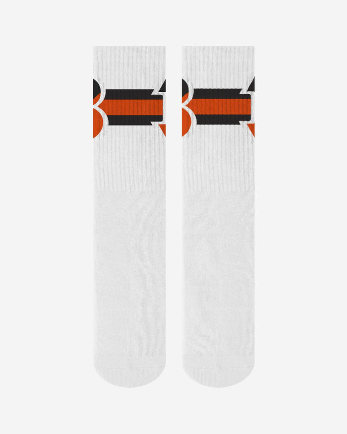 Cincinnati Bengals Primary Logo White Socks