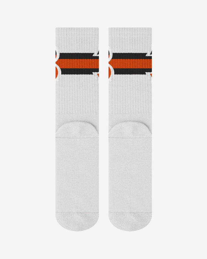 Cincinnati Bengals Primary Logo White Socks