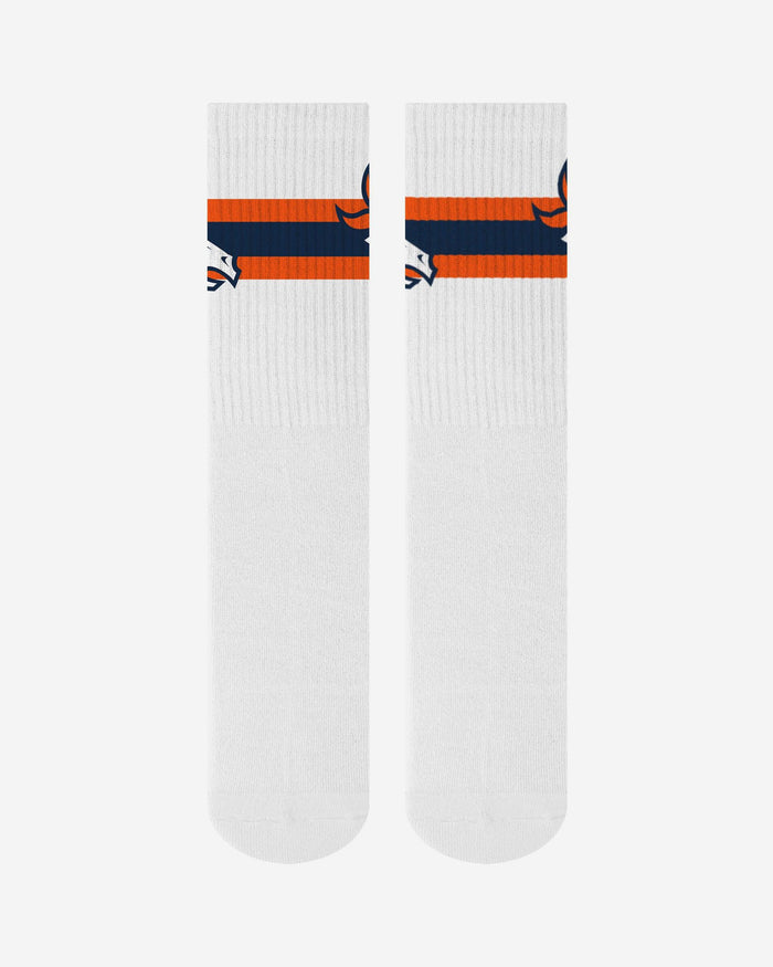 Denver Broncos Primary Logo White Socks