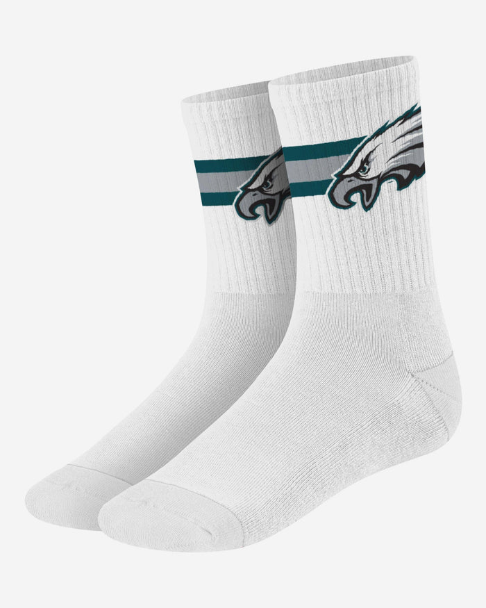 Philadelphia Eagles Primary Logo White Socks