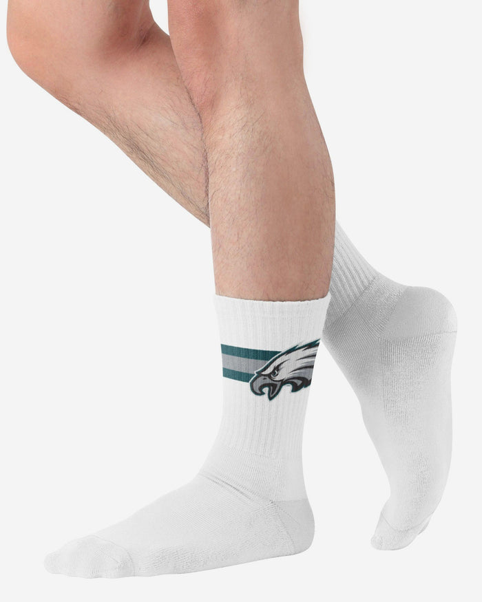 Philadelphia Eagles Primary Logo White Socks