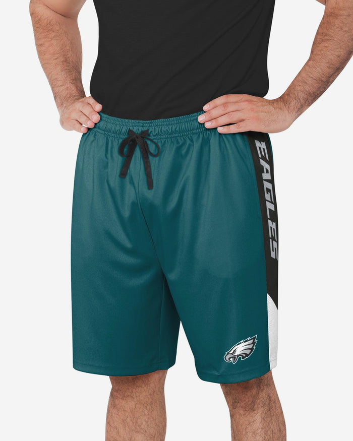 Philadelphia Eagles Side Stripe Training Shorts FOCO S - FOCO.com