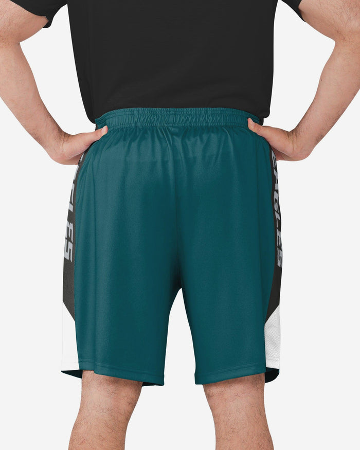 Philadelphia Eagles Side Stripe Training Shorts FOCO S - FOCO.com
