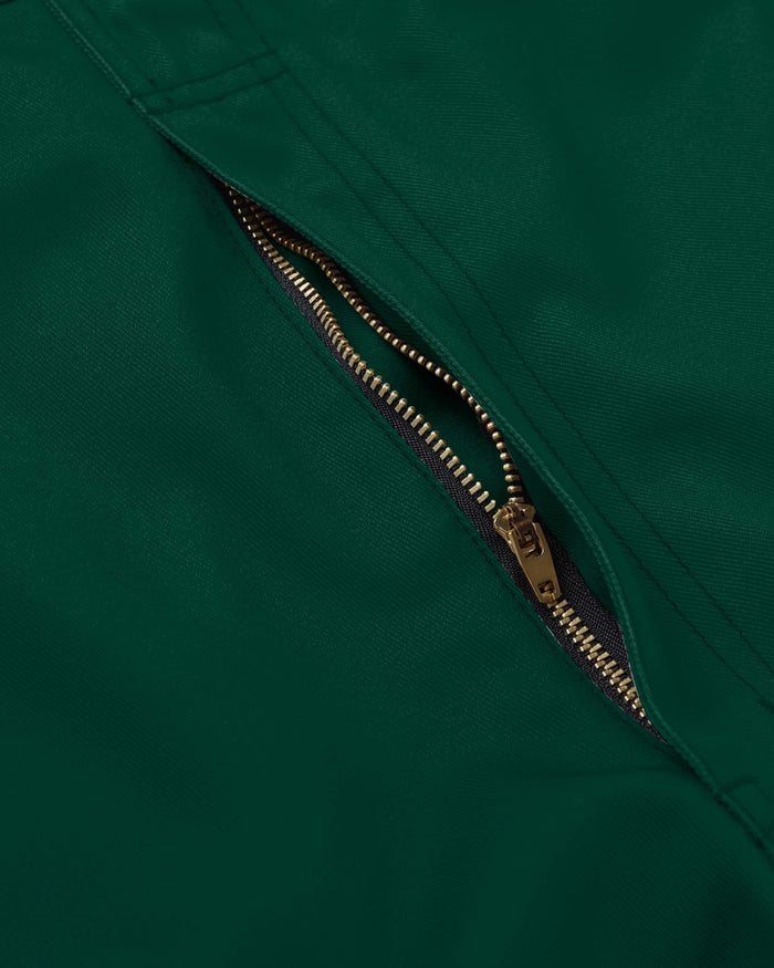 Green Bay Packers Mens Team Stripe Bib Shortalls FOCO - FOCO.com