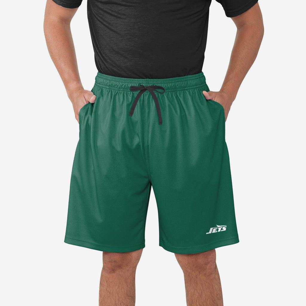 New York Jets Team Workout Training Shorts FOCO S - FOCO.com