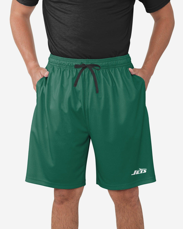 New York Jets Team Workout Training Shorts FOCO S - FOCO.com