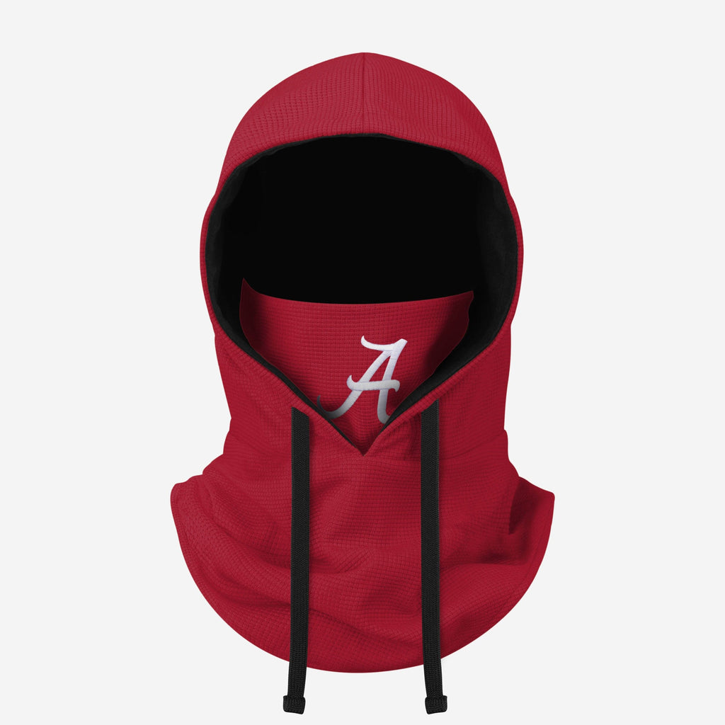 Alabama Crimson Tide Waffle Drawstring Hooded Gaiter FOCO - FOCO.com