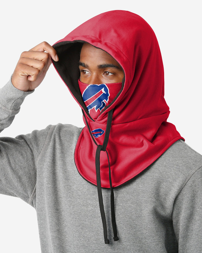 Buffalo Bills Alternate Team Color Drawstring Hooded Gaiter FOCO - FOCO.com