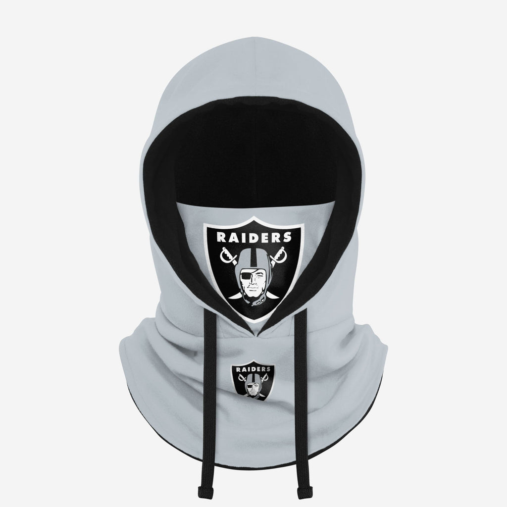 Las Vegas Raiders Alternate Team Color Drawstring Hooded Gaiter FOCO - FOCO.com
