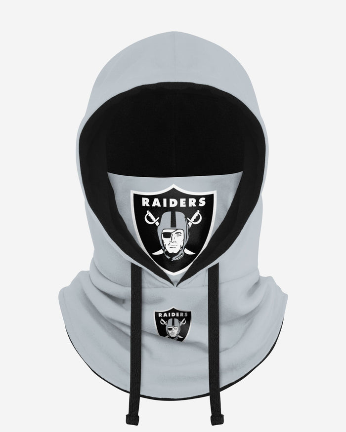 Las Vegas Raiders Alternate Team Color Drawstring Hooded Gaiter FOCO - FOCO.com