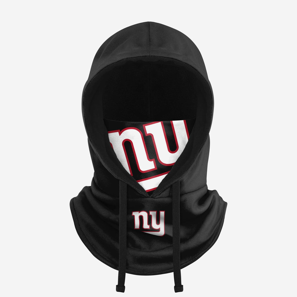 New York Giants Black Drawstring Hooded Gaiter FOCO - FOCO.com
