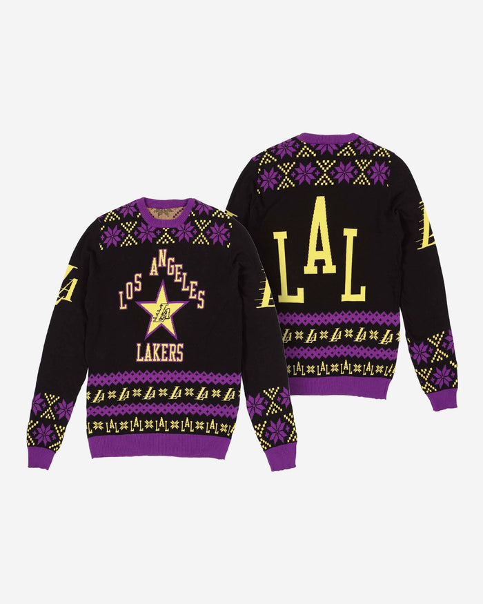 Los Angeles Lakers Thematic Knit Sweater FOCO