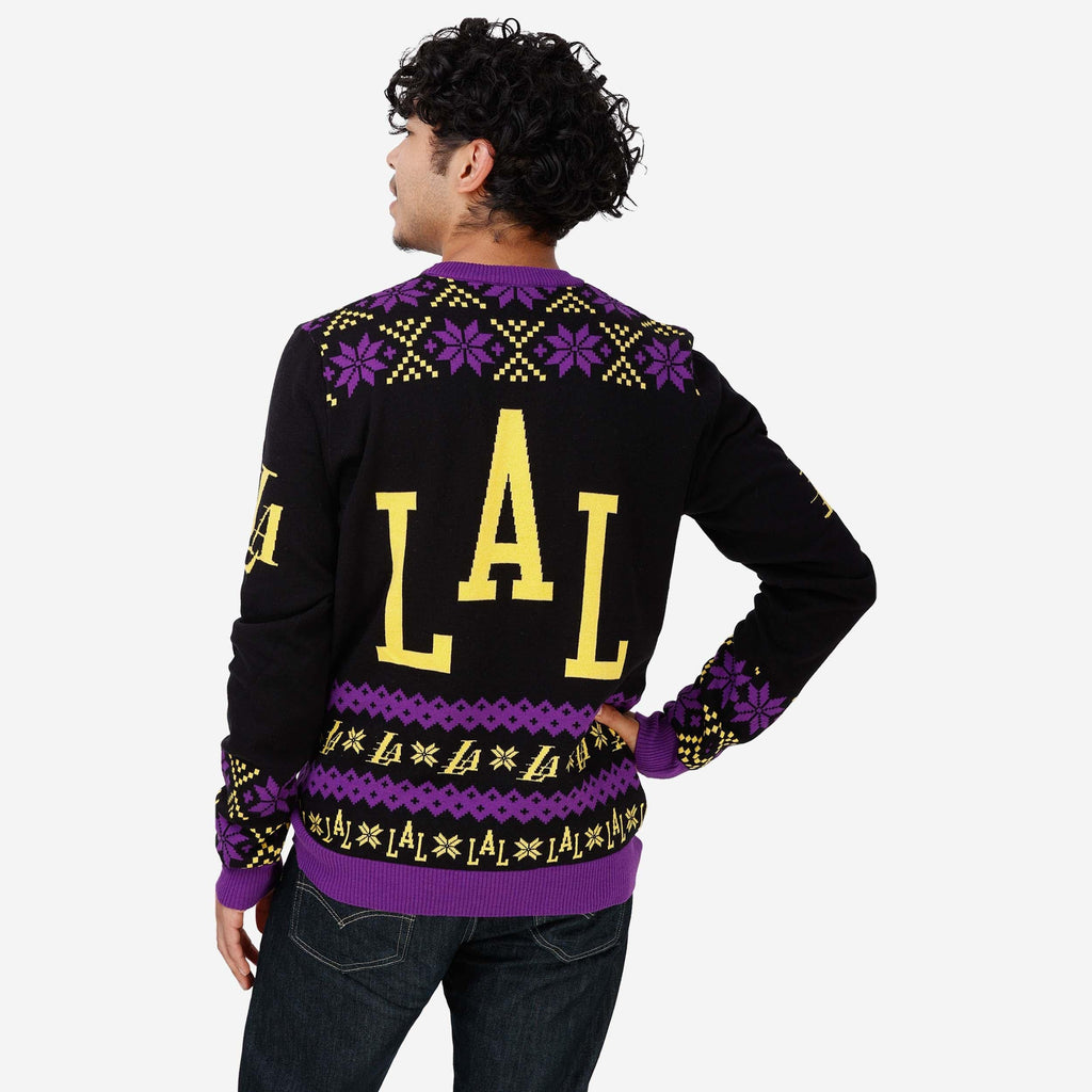 Los Angeles Lakers Thematic Knit Sweater FOCO
