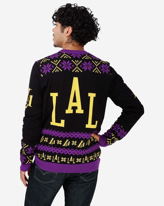 Los Angeles Lakers Thematic Knit Sweater FOCO