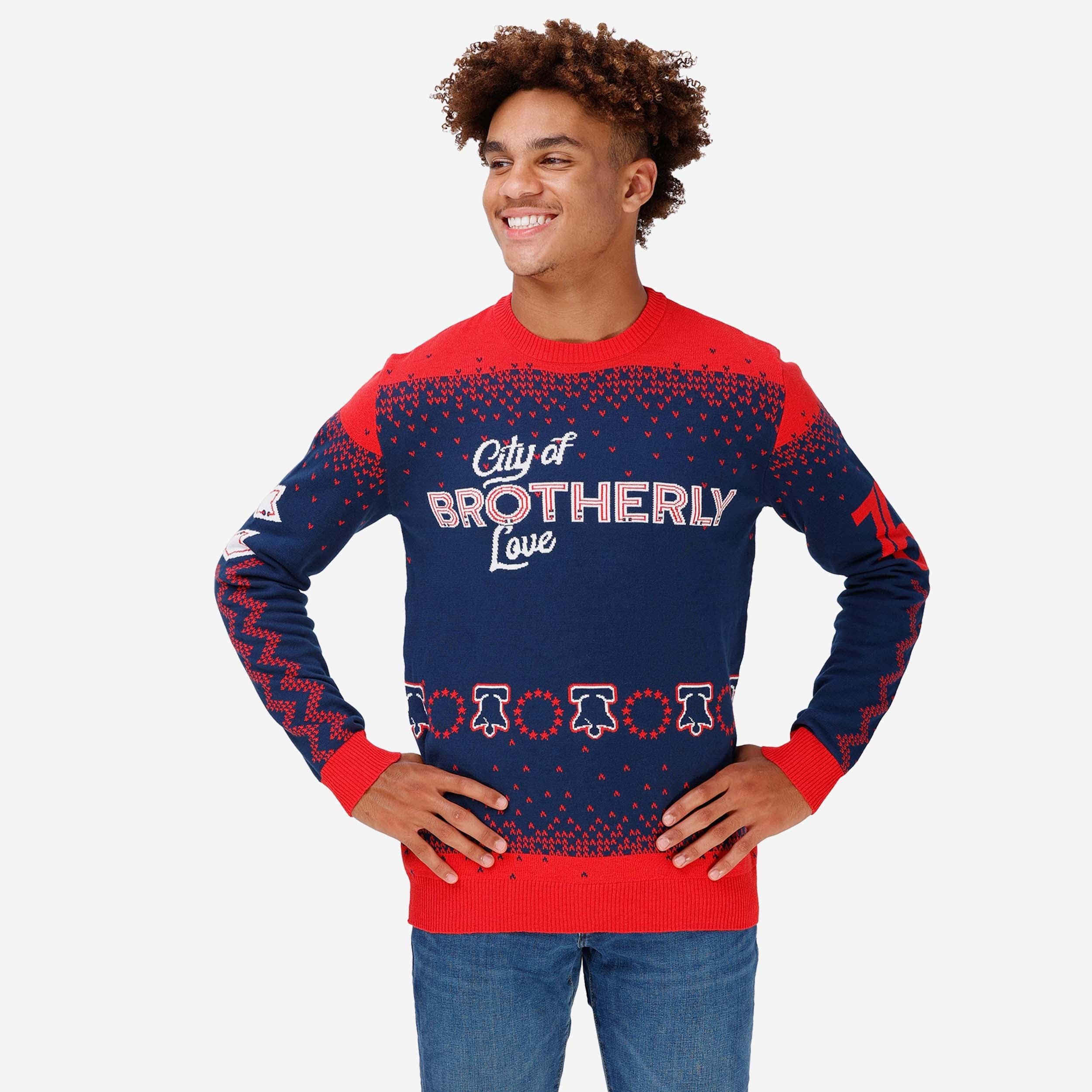 Philadelphia 76ers Thematic Knit Sweater FOCO