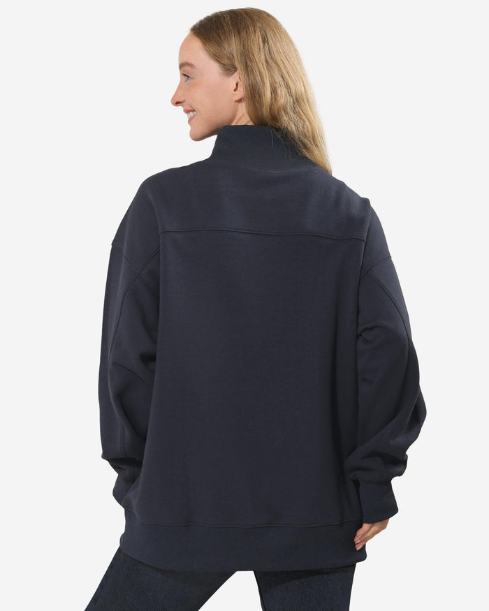 Houston Texans Chenille Logo Oversized Mockneck Sweatshirt FOCO S - FOCO.com