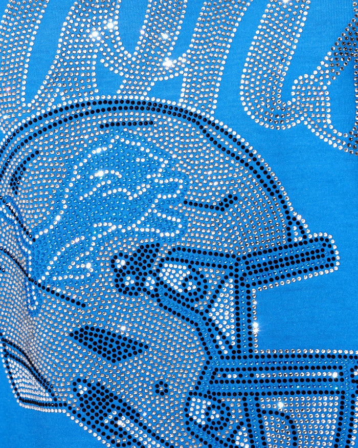 Detroit Lions Rhinestone Raglan T-Shirt FOCO S - FOCO.com