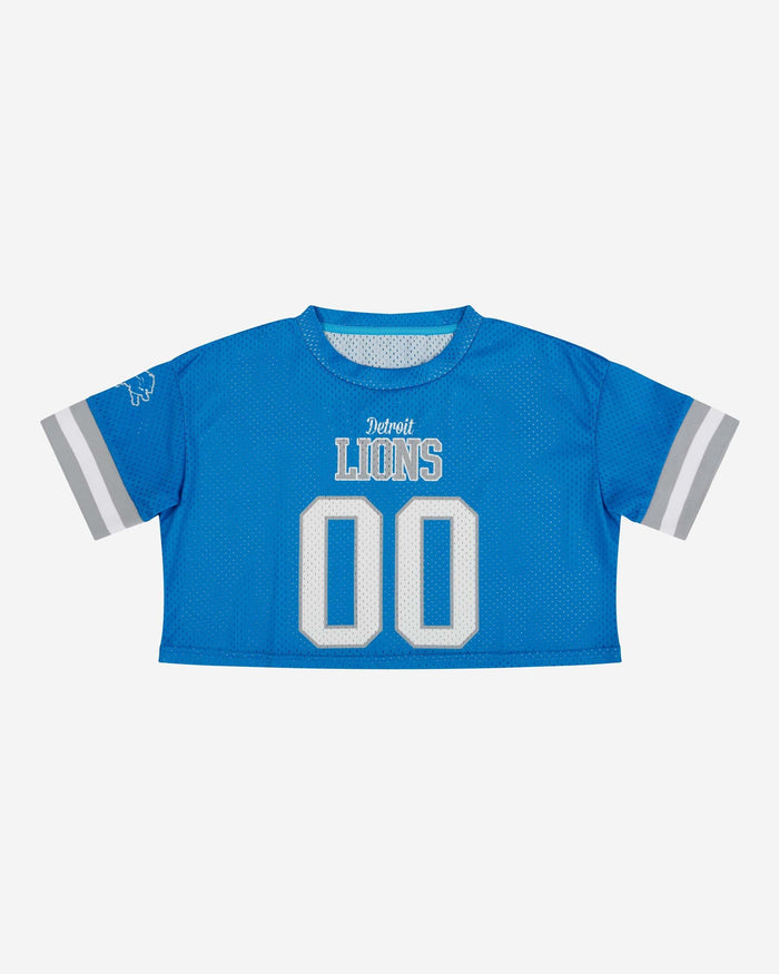 Detroit Lions Womens Gameday Mesh Crop Top FOCO - FOCO.com