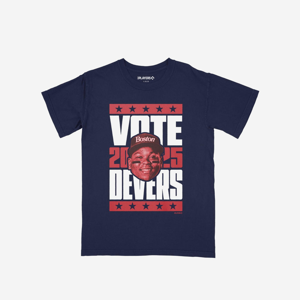 Rafael Devers 2025 Vote Heavyweight T-Shirt FOCO S - FOCO.com