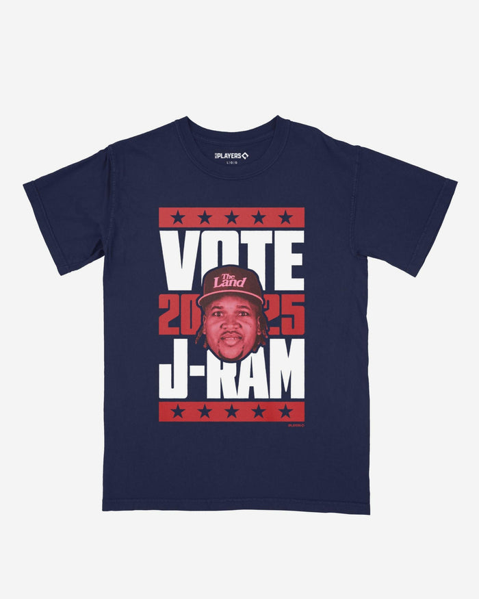 Jose Ramirez 2025 Vote Heavyweight T-Shirt FOCO S - FOCO.com