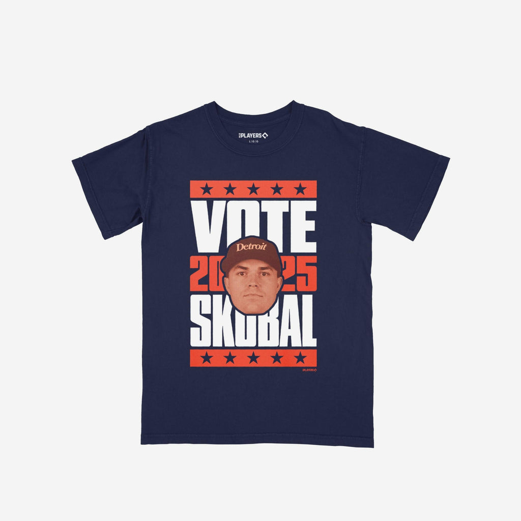 Tarik Skubal 2025 Vote Heavyweight T-Shirt FOCO S - FOCO.com
