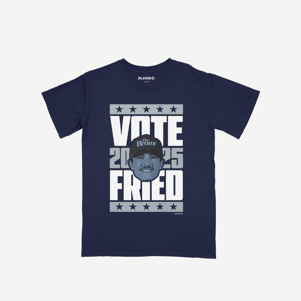 Max Fried 2025 Vote Heavyweight T-Shirt FOCO S - FOCO.com