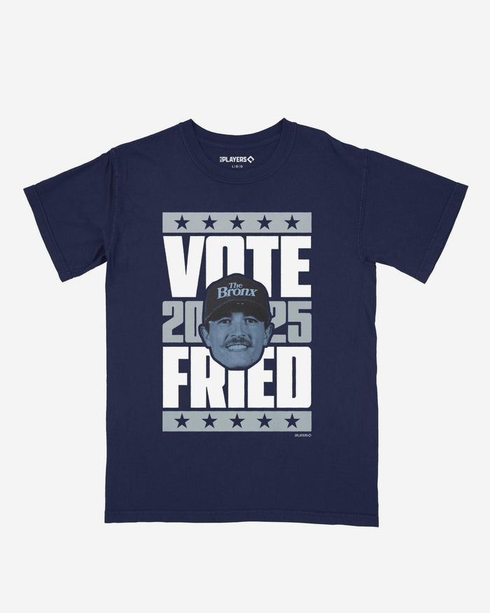 Max Fried 2025 Vote Heavyweight T-Shirt FOCO S - FOCO.com